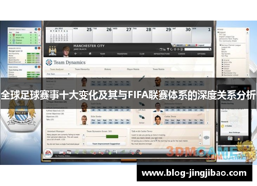 全球足球赛事十大变化及其与FIFA联赛体系的深度关系分析