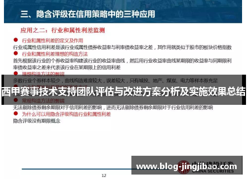 西甲赛事技术支持团队评估与改进方案分析及实施效果总结 西甲赛事技术支持团队评估与改进方案分析及实施效果总结