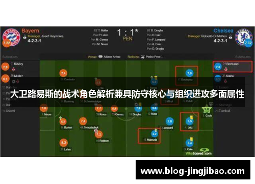 大卫路易斯的战术角色解析兼具防守核心与组织进攻多面属性 大卫路易斯的战术角色解析兼具防守核心与组织进攻多面属性