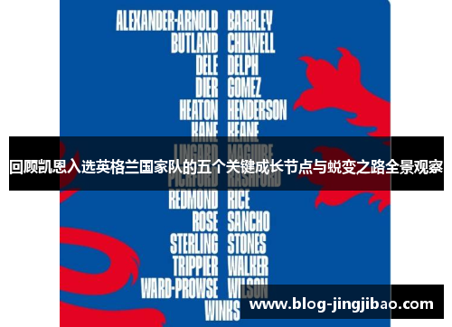 回顾凯恩入选英格兰国家队的五个关键成长节点与蜕变之路全景观察 回顾凯恩入选英格兰国家队的五个关键成长节点与蜕变之路全景观察